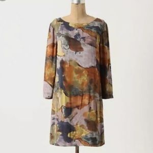 GUC Anthropologie Eleanora Flight Shift Dress